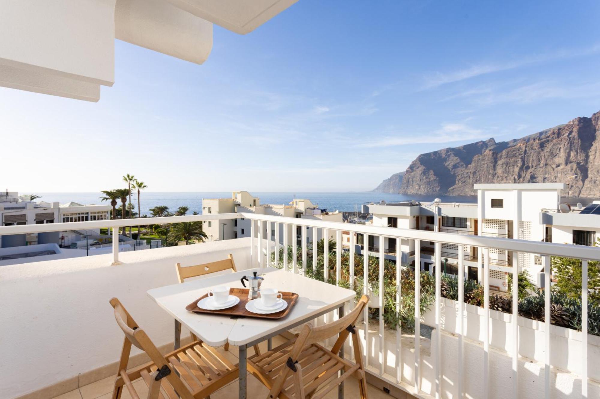 Okstay Los Gigantes With Ac, Terraces And Sea Views サンティアゴ・デル・テイデ エクステリア 写真